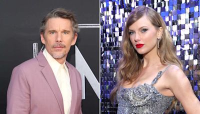 Ethan Hawke Jokes Appearance in Taylor Swift's 'Fortnight' Video 'Will Be in My Obituary' Despite Storied Career