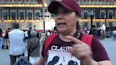 Simpatizantes de Claudia Sheinbaum inician festejos en el Zócalo