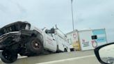 Sunshine Skyway Bridge car accident nearly sends truck over the edge