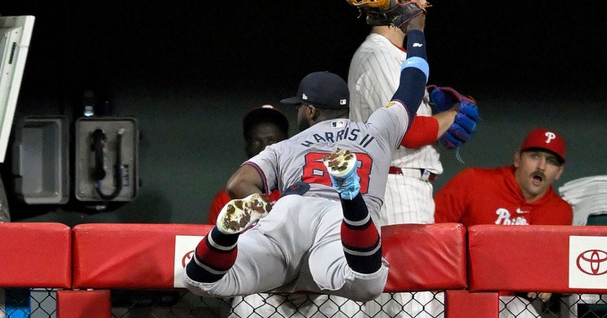 Braves’ Michael Harris II makes best catch of his baseball life