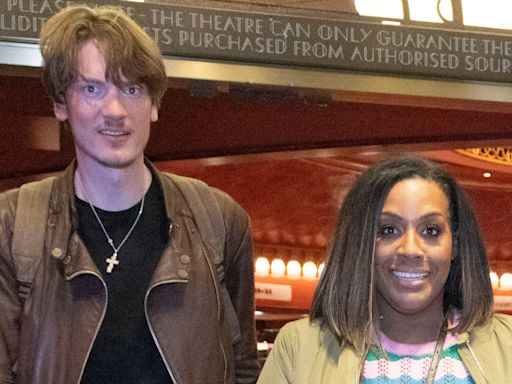 Alison Hammond, 49, beams as she leaves musical with toyboy, 26
