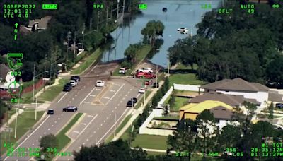 Aerial Footage Shows Damage in Orlando After Hurricane Ian