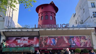 The windmill sails at Paris’ iconic Moulin Rouge have collapsed. No injuries are reported