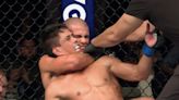 UFC 286 video: Muhammad Mokaev injures leg, scores last-minute submission of Jafel Filho