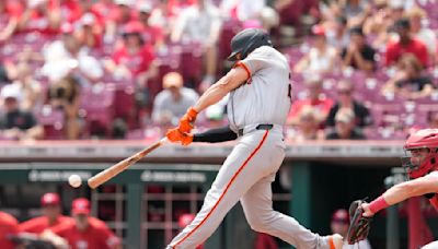 Chapman homers in his third straight game as the Giants beat the Nationals 4-1