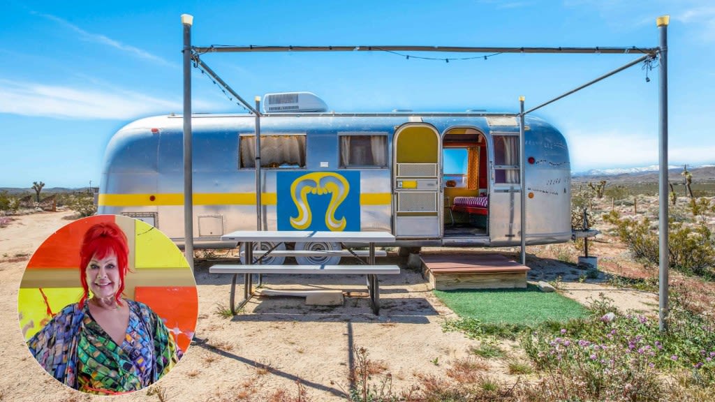 B-52s’ Kate Pierson lists her Airstream retreat in Mojave Desert for $452K