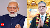 First call: PM Modi, Starmer agree to speed up FTA talks, strengthen ties | India News - Times of India