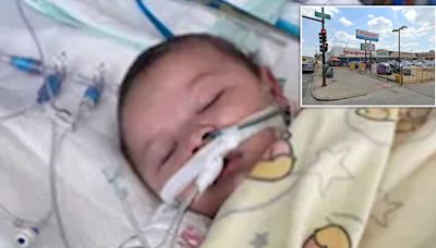 Horror as 3-month-old baby boy shot in chest in Walgreens parking lot