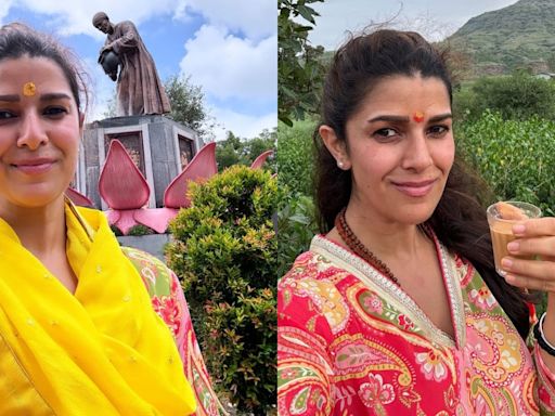 Nimrat Kaur witnesses ‘soul stirring aarti’ at Shri Sai Baba’s holy shrine, shares pictures