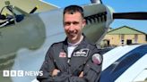 Red Arrows pay tribute to Spitfire crash pilot