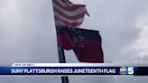 SUNY Plattsburgh honors Juneteenth with flag raising