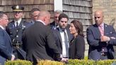 NY Gov. Kathy Hochul leaves NYPD Officer Jonathan Diller’s wake abruptly after 10 minutes; bystanders clap