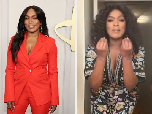 Angela Bassett's Kids Made Her The Latest Victim Of The "Just Give Me My Money" Challenge, And I Don...