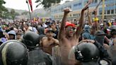 Máxima tensión en Caracas por el temor a que se cruce una manifestación chavista con una de la oposición