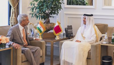 India, Qatar review bilateral ties, talk about Gaza