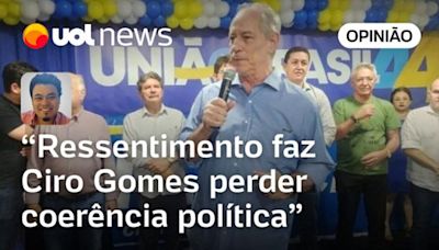 Sakamoto: Ciro Gomes abraça quem defende ideias opostas às suas por ressentimento