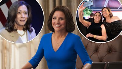 Kamala Harris ‘getting a kick out of’ resurgence of ‘Veep,’ Julia Louis-Dreyfus says