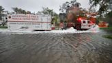 Clearing the way: Emergency road teams allow Jacksonville firefighters to respond amid storm