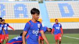 Martín Krug, del juvenil B, con la absoluta de Panamá