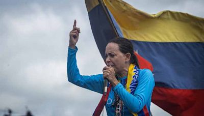 La líder opositora María Corina Machado asegura que "el miedo se acabó" en Venezuela