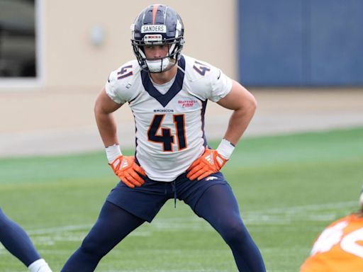 Broncos pierden a Drew Sanders por rotura de tendón de Aquiles