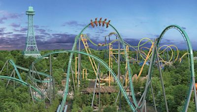 The tallest wing roller coaster in the world opens next year at Kings Dominion