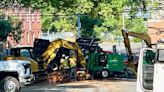 West Peachtree Street open again after water main break causes after multi-day closure