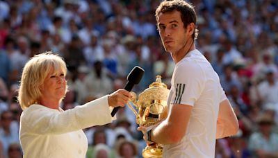 Sue Barker got in 'awful trouble’ for TV comments as Andy Murray won Wimbledon