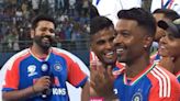 Rohit Sharma left speechless at 'koi bhi garden mein nahi ghoom' query; Hardik, Suryakumar's reaction follow...