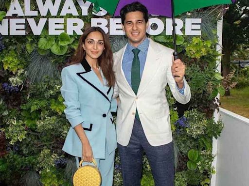 Sidharth Malhotra, Kiara Advani live it up at Wimbledon; dig into strawberries and cream