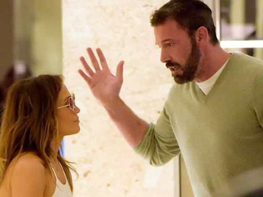 Ben Affleck ya retiró sus pertenencias del domicilio conyugal y Jennifer Lopez se mostró “muy tensa” después de reunirse con él