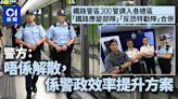 鐵路警區300警調入各總區 鐵路特警合併 警方：不是解散是升格