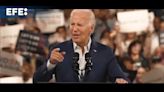 Público Tv - Biden insiste en un anuncio que seguirá en campaña: "Cuando te derriban, te levantas"