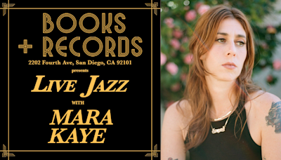 Books + Records Presents: Live Jazz with Mara Kaye Trio