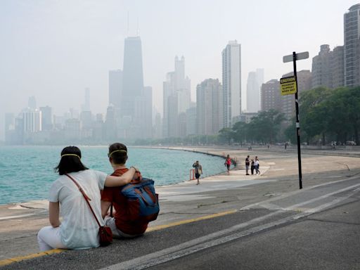 Chicago weather: Hazy sunshine and mid-80s expected amid western wildfire smoke