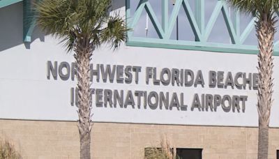 Northwest Florida Beaches International Airport overflow parking use