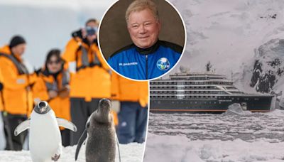 Final frontier: William Shatner wants you on deck in Antarctica