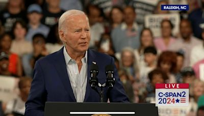 A tale of two presidents: Biden delivers rousing call to action hours after ho-hum debate
