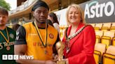 Care leavers in football tournament at Wolves