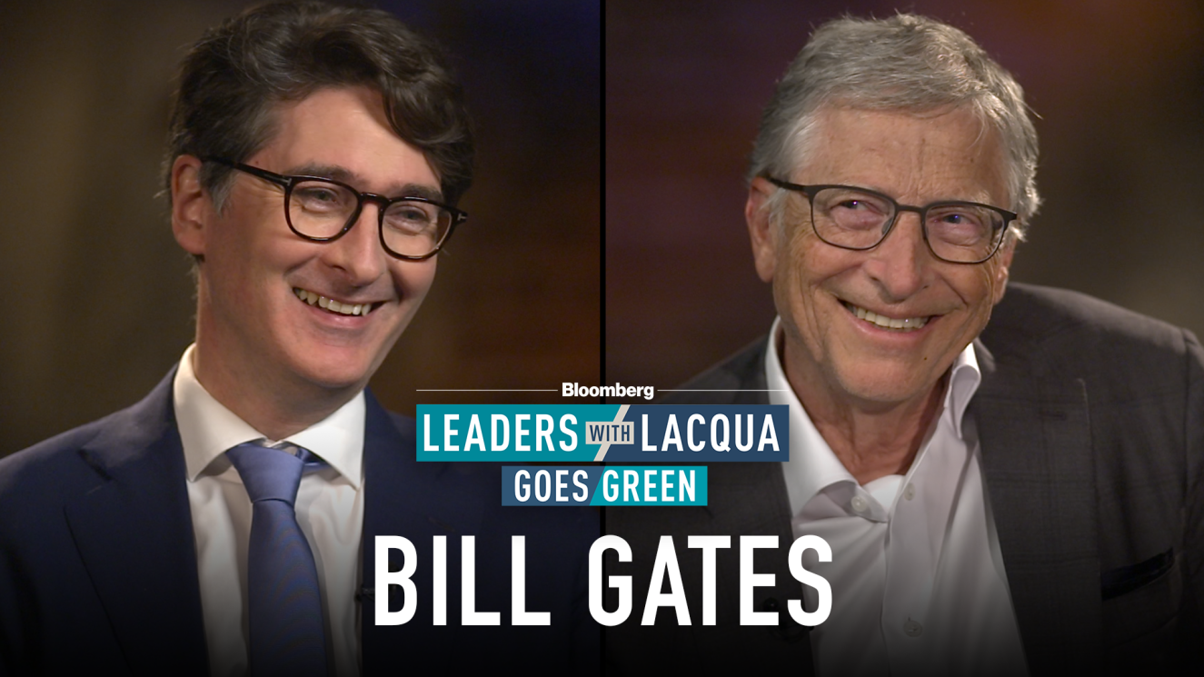 Leaders With Lacqua Goes Green: Bill Gates on Climate Fight