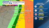 Severe weather possible Thursday; very large hail, damaging winds and tornadoes