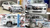 Maruti Grand Vitara Crash Test Photos Leak - Bharat NCAP 5 Star Rating?