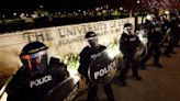 Columbia University threatens to expel student protesters occupying an administration building