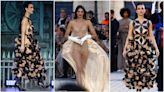 Katy Perry leaves little to the imagination in barely-there gown, Kendall Jenner steals the show in nude corset dress