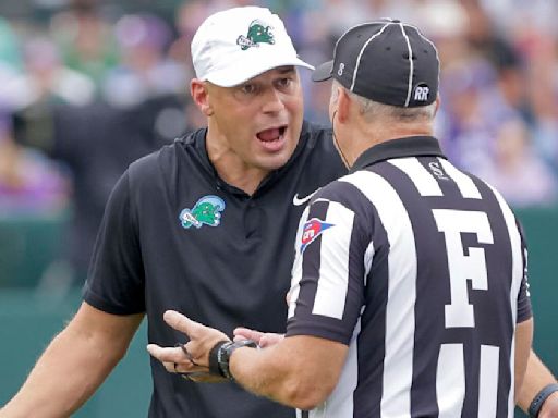 Tulane's Jon Sumrall criticizes officiating crew in Kansas State loss. 'A lot to be desired.'