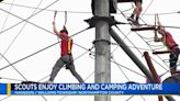 Scouts reach new heights as part of inaugural 'Boy Scout Climbing and Camping Adventure'