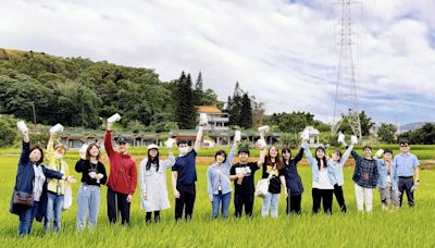 桃市推廣放流水農灌三省二減 臺大食安所參訪高度認同