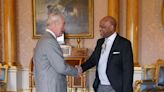King welcomes Jamaican diplomat to Buckingham Palace