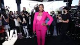 Serena Williams Shines on NYFW Runway in Silver Dress With Cape