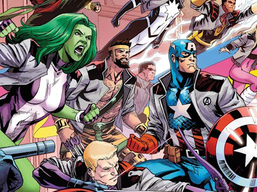 Steve Rogers assembles his own team of Avengers including She-Hulk, Monica Rambeau, Hawkeye, and many more